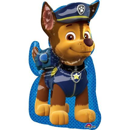 Palloncino ad elio Paw Patrol Chase XL 78cm vuoto