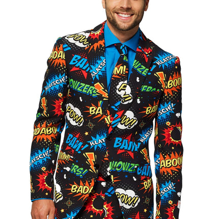 Comic Badaboom Suit Men <tc>OppoSuits</tc>