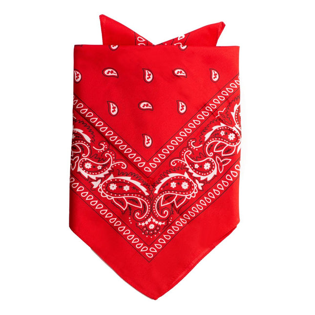 Bandana tradizionale rossa 55 cm