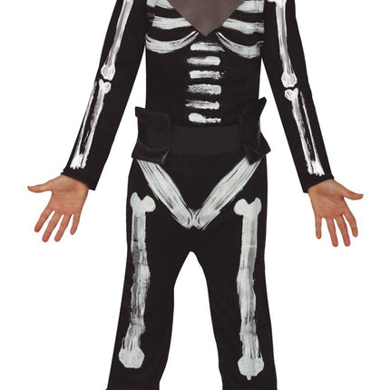 Costume Halloween Scheletro Soldato Bambino