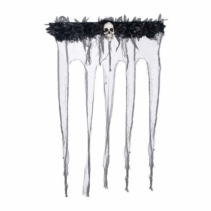 Tenda per porta Halloween Fiori 1,2 m