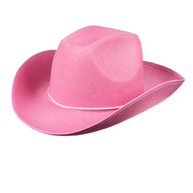 Cappello da cowboy rosa