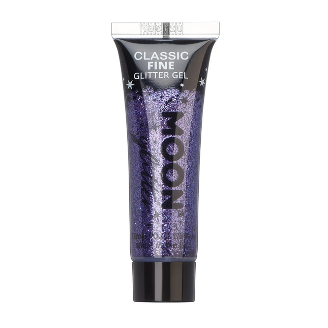 Moon Glitter Classic Gel Glitterato Fine Lavanda 12ml