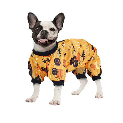 Costume da zucca per cani