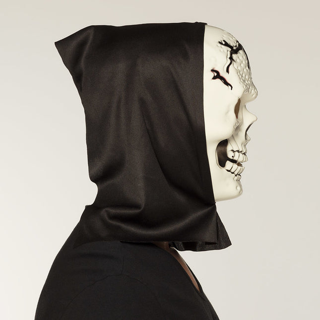 Maschera di Halloween Cappello a forma di teschio