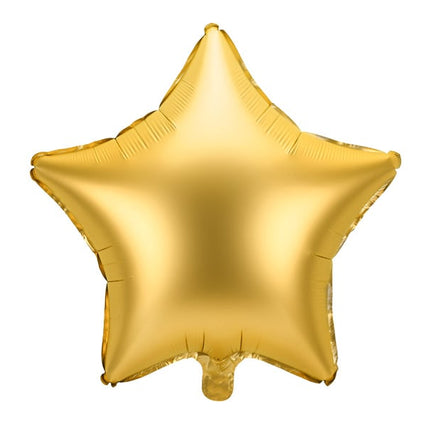 Palloncino ad elio Star Gold vuoto 48 cm