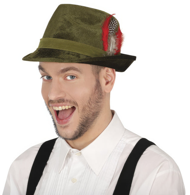 Cappello Oktoberfest Piuma Tirolese