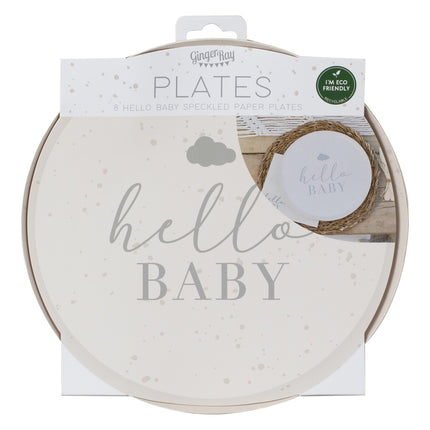 Piatti Hello Baby 25cm 8pz