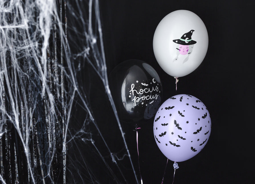 Palloncini di Halloween Hocus Pocus 30 cm 6 pezzi