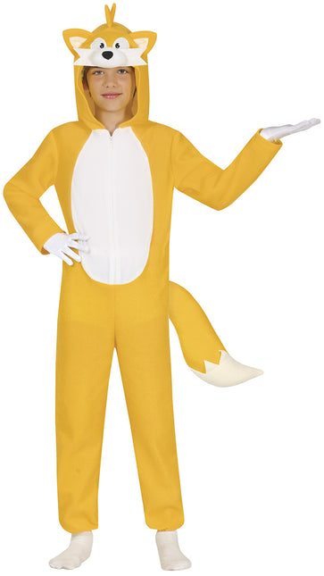 Costume da volpe giallo bambino