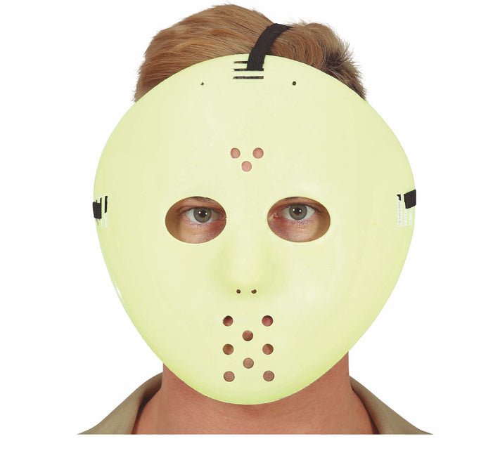 Maschera di Halloween che brilla al buio