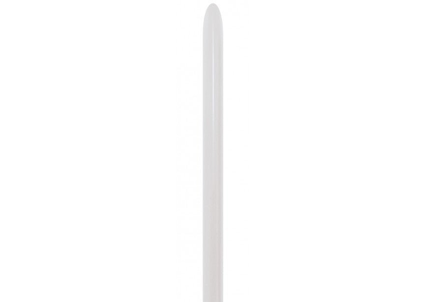 Palloncini da modellare Bianco Perla 2,5 cm 152 cm 50pz