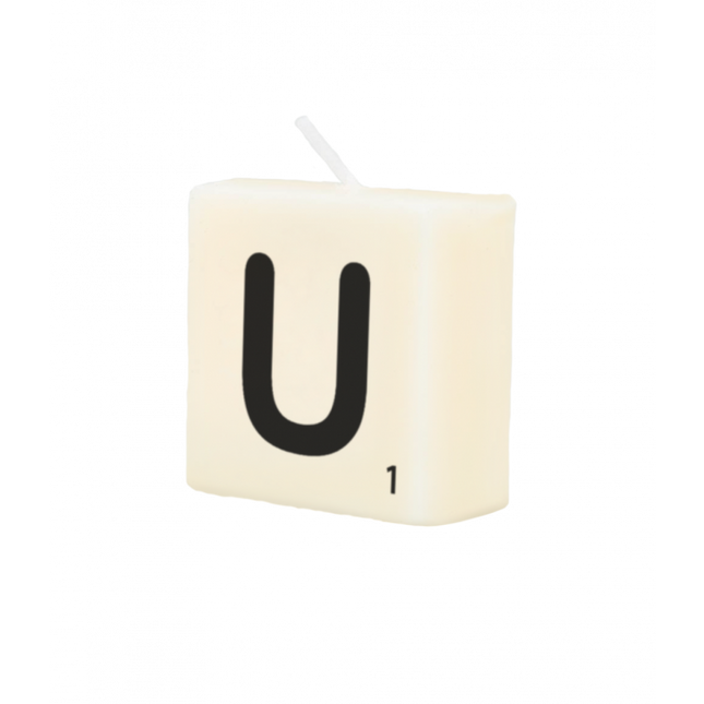 Candela a forma di lettera U 4 cm