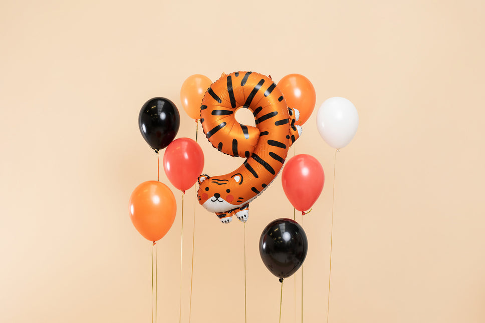 Palloncino ad elio 9 anni Tiger vuoto 76 cm