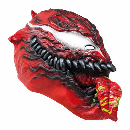 Maschera rossa di Halloween Mostro