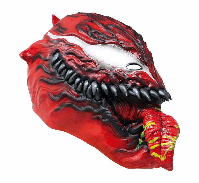 Maschera rossa di Halloween Mostro