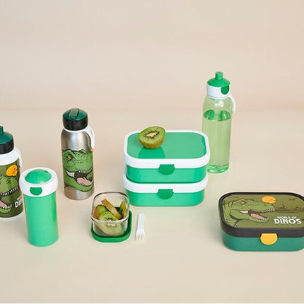 Set pranzo Campus Bottiglia+Lunchbox Dino