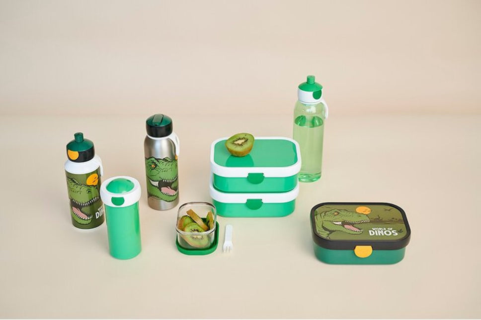 Set pranzo Campus Bottiglia+Lunchbox Dino