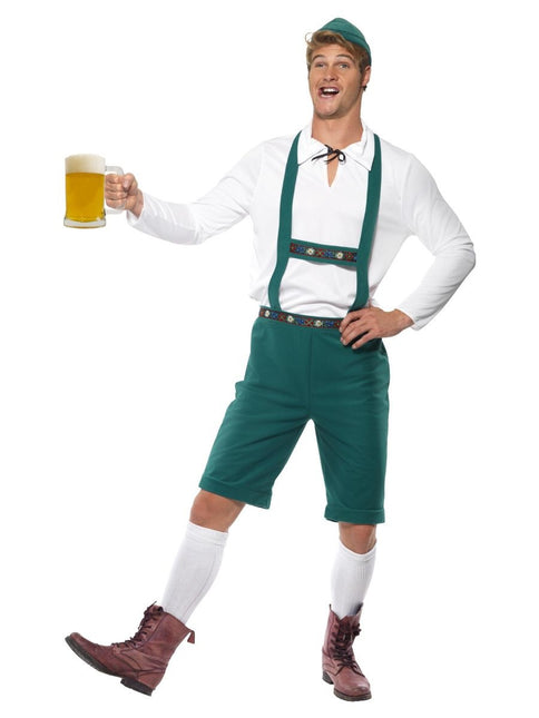 Set Lederhosen verde