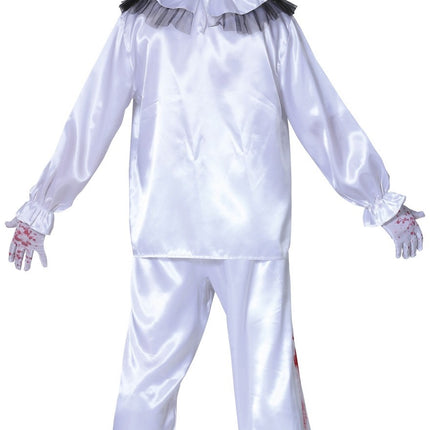 Costume di Halloween da clown assassino Uomo Sangue