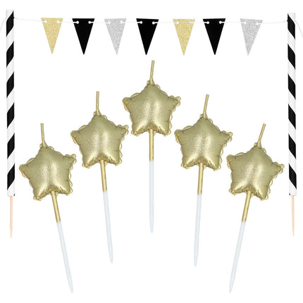 Cake topper 3 pezzi