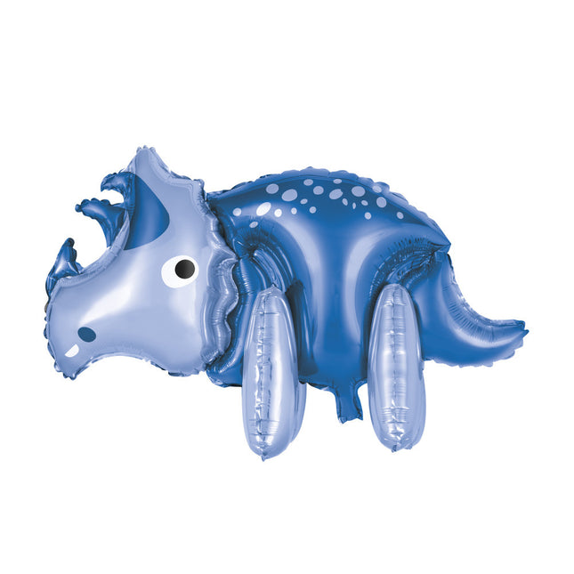 Palloncino Dino Blu XL 87 cm