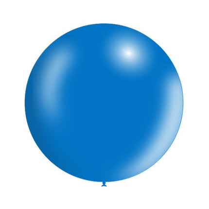 Palloncino gigante blu metallizzato 60 cm