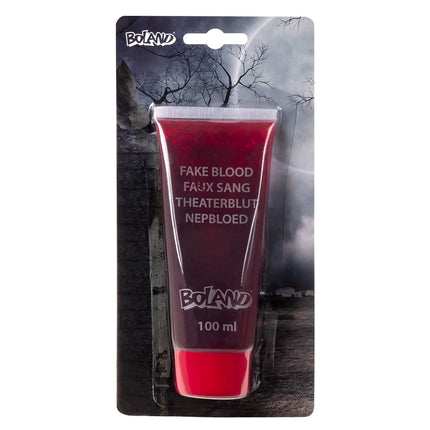 Tubo di sangue finto di Halloween 100ml