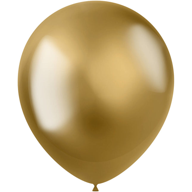 Palloncini Oro Cromo 33cm 10pz