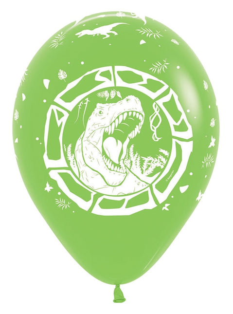 Palloncini Dinosauro T Rex Mix 30cm 25pz