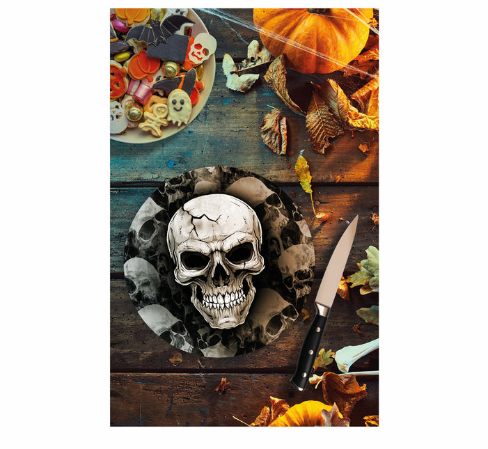 Piatti di Halloween Scheletro 23 cm