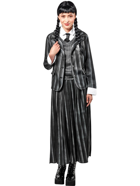 Costume di Halloween Mercoledì Addams Uniforme