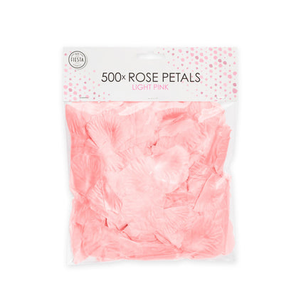 Petali di rosa rosa chiaro 53gr 500pz