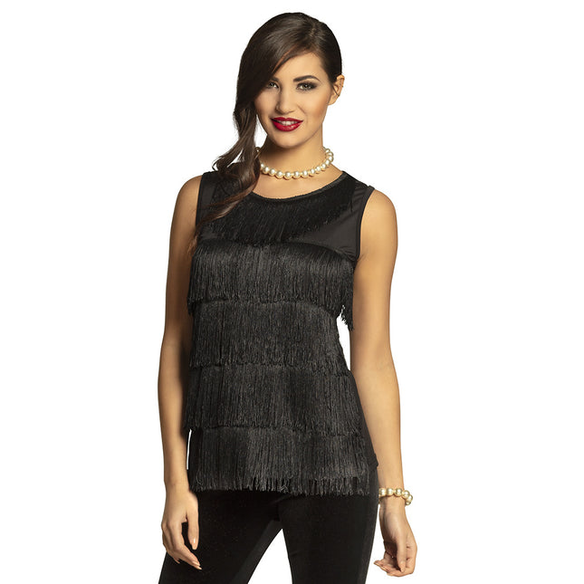 Top Flapper Donna Nero