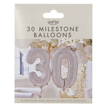 Palloncino 30 anni vuoto 60 cm