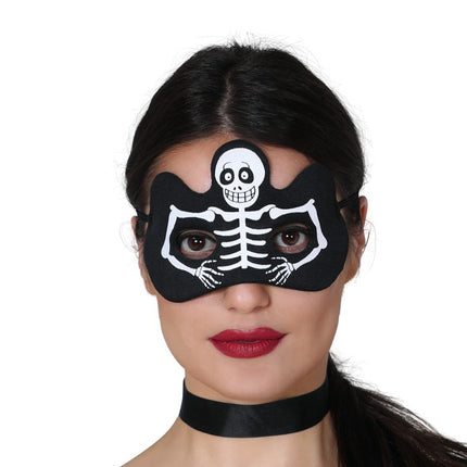 Maschera da scheletro di Halloween