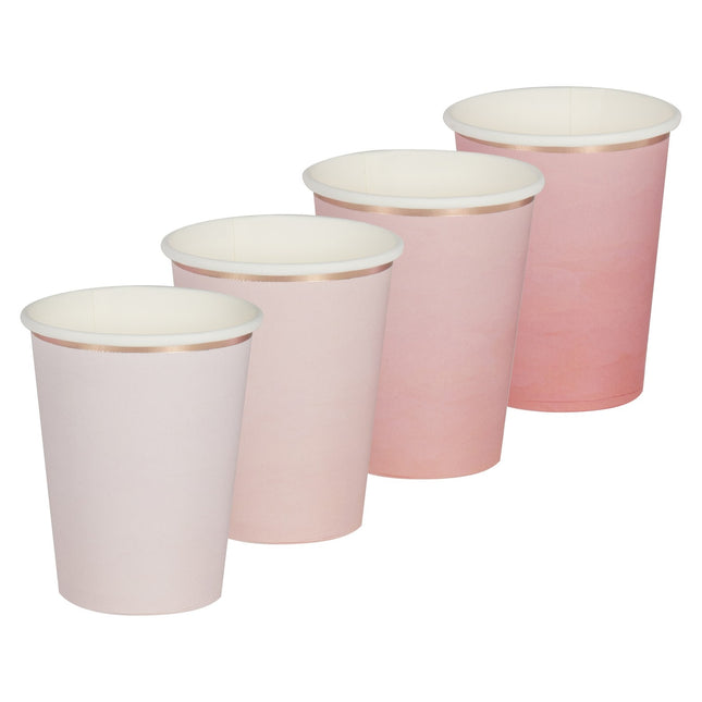 Tazze Ombre Pink 260ml 8pz