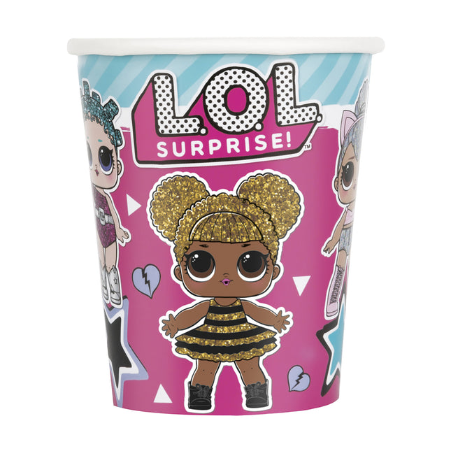 Tazze Lol Surprise 266ml 8pz