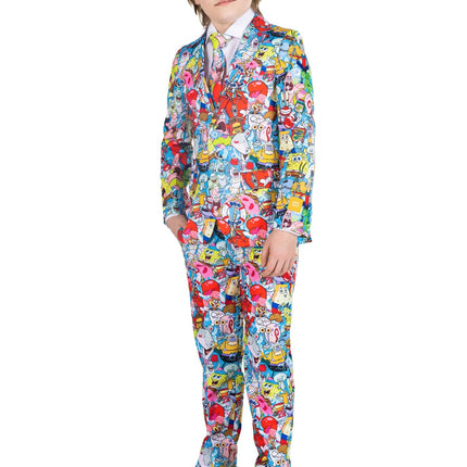 SpongeBob Frenzy Suit Boy OppoSuits