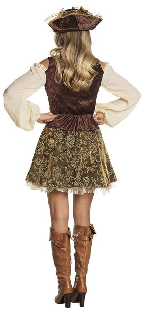 Costume da pirata donna Deluxe