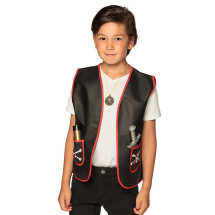 Gilet Pirata Ragazzo 4/6 anni