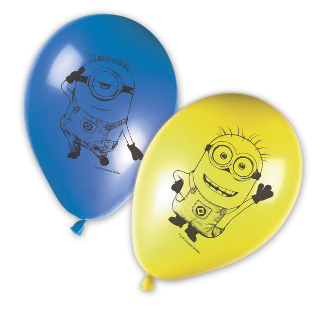 Palloncini Minions 28cm 8pz