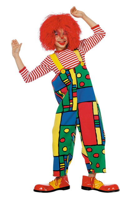 Vestito da clown Bambino Mondrian