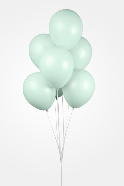 Palloncini verde menta pastello Macaron 30cm 10pz