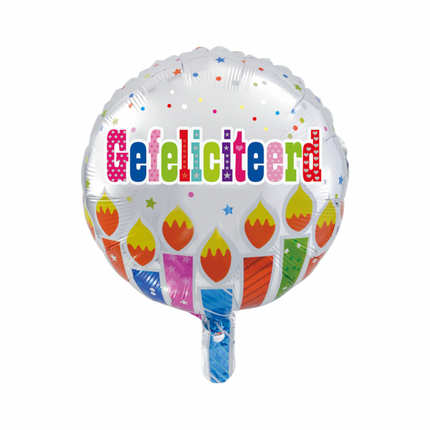 Palloncino ad elio Congratulations 45cm vuoto