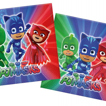 Tovaglioli Pj Masks 33cm 20pz