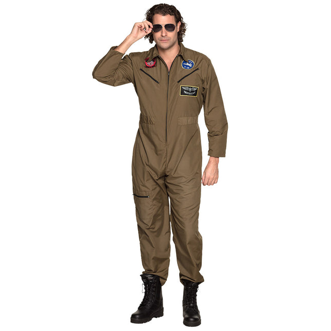 Costume da pilota di jet da uomo