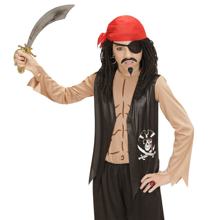 Costume da pirata ragazzo 2 pezzi