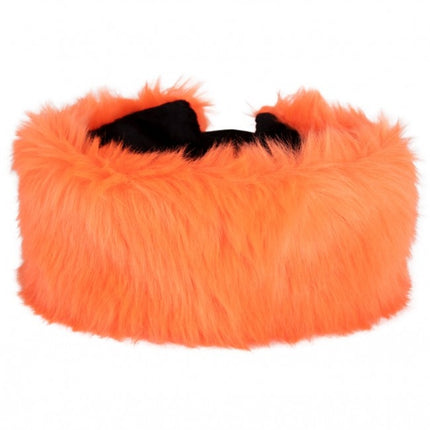 Fascia di peluche arancione