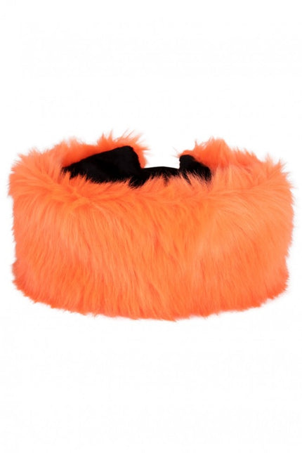 Fascia di peluche arancione